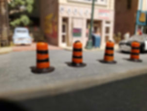 HO Scale Construction Pylons