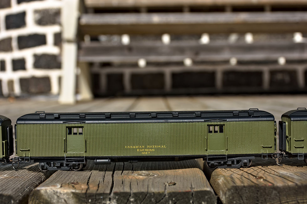 Miniaturbild: CN Wooden Baggage Car HO Scale