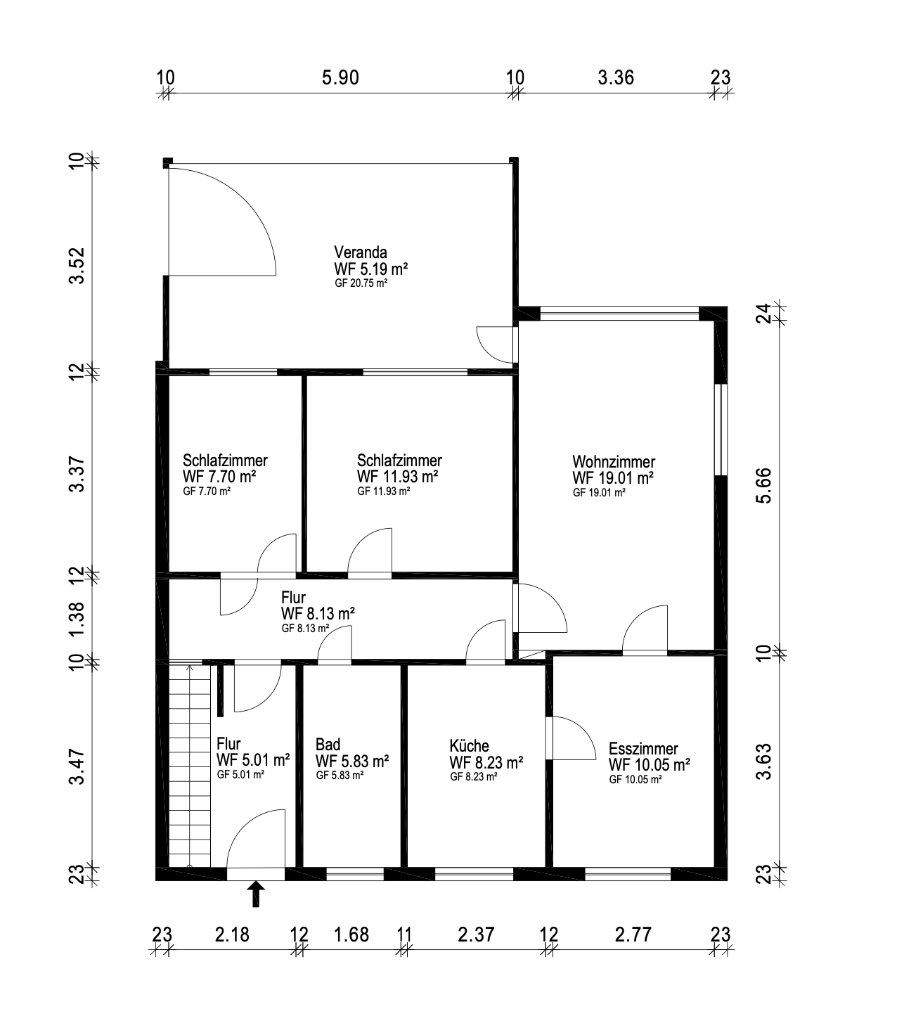 Grundriss EG