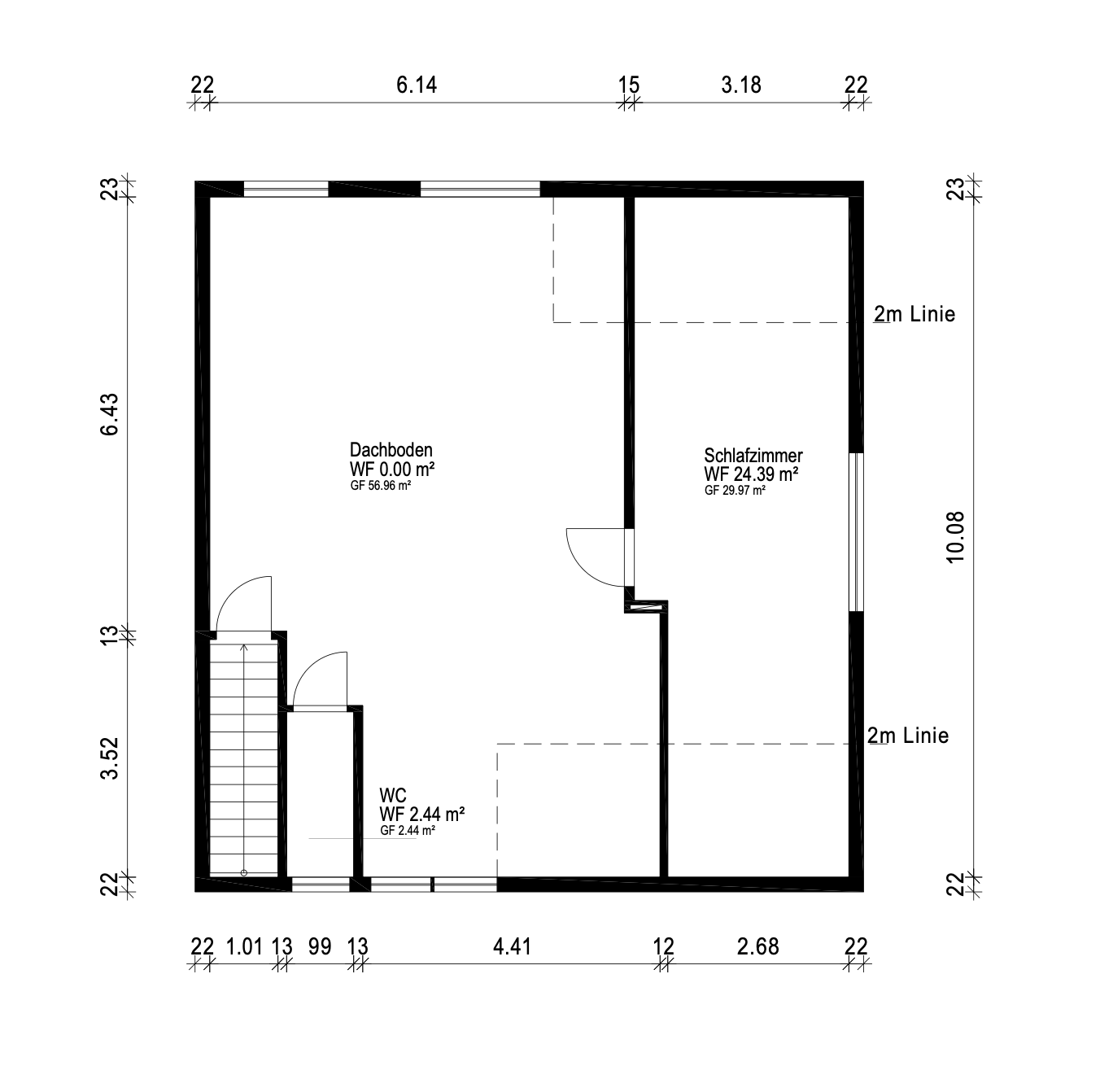 Grundriss DG