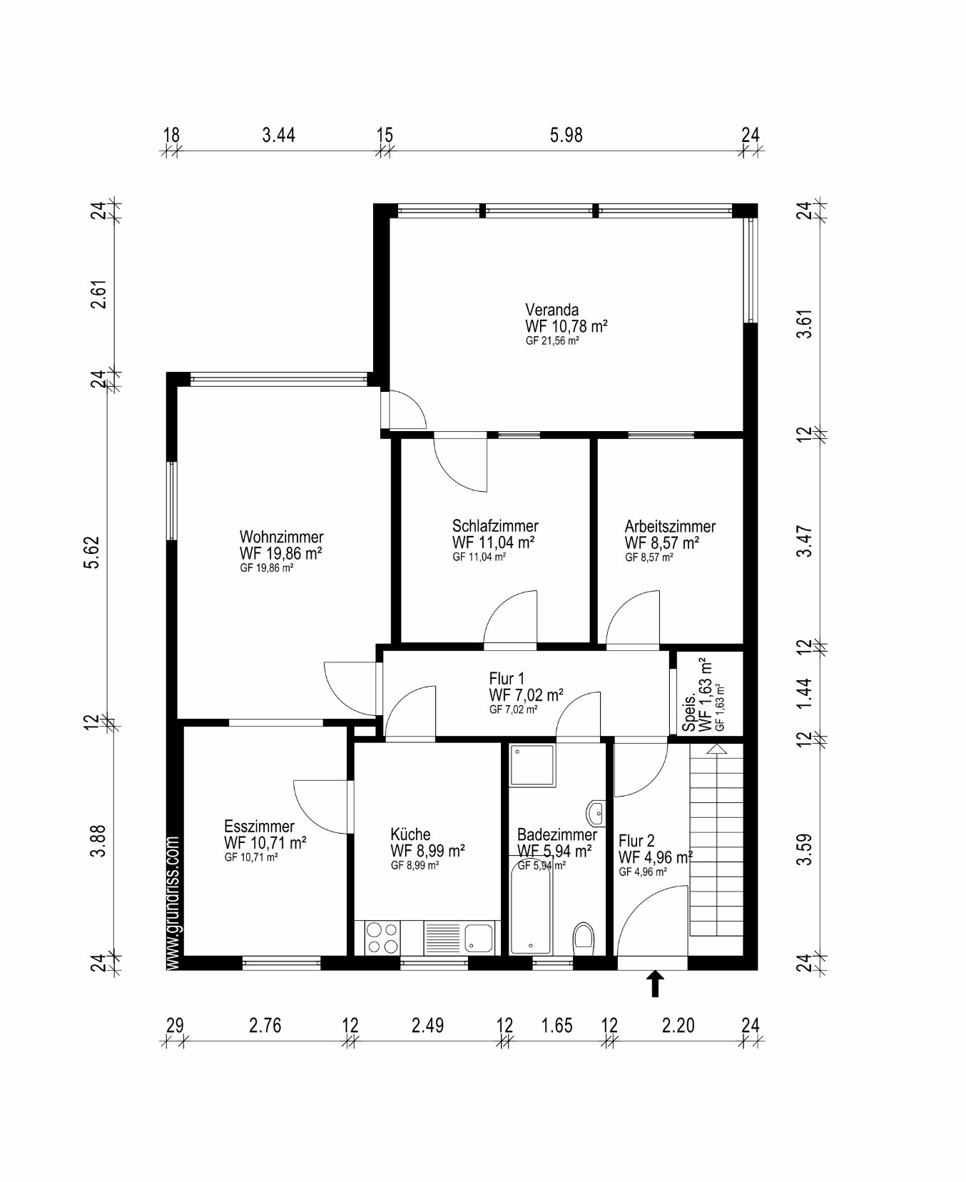 Grundriss EG