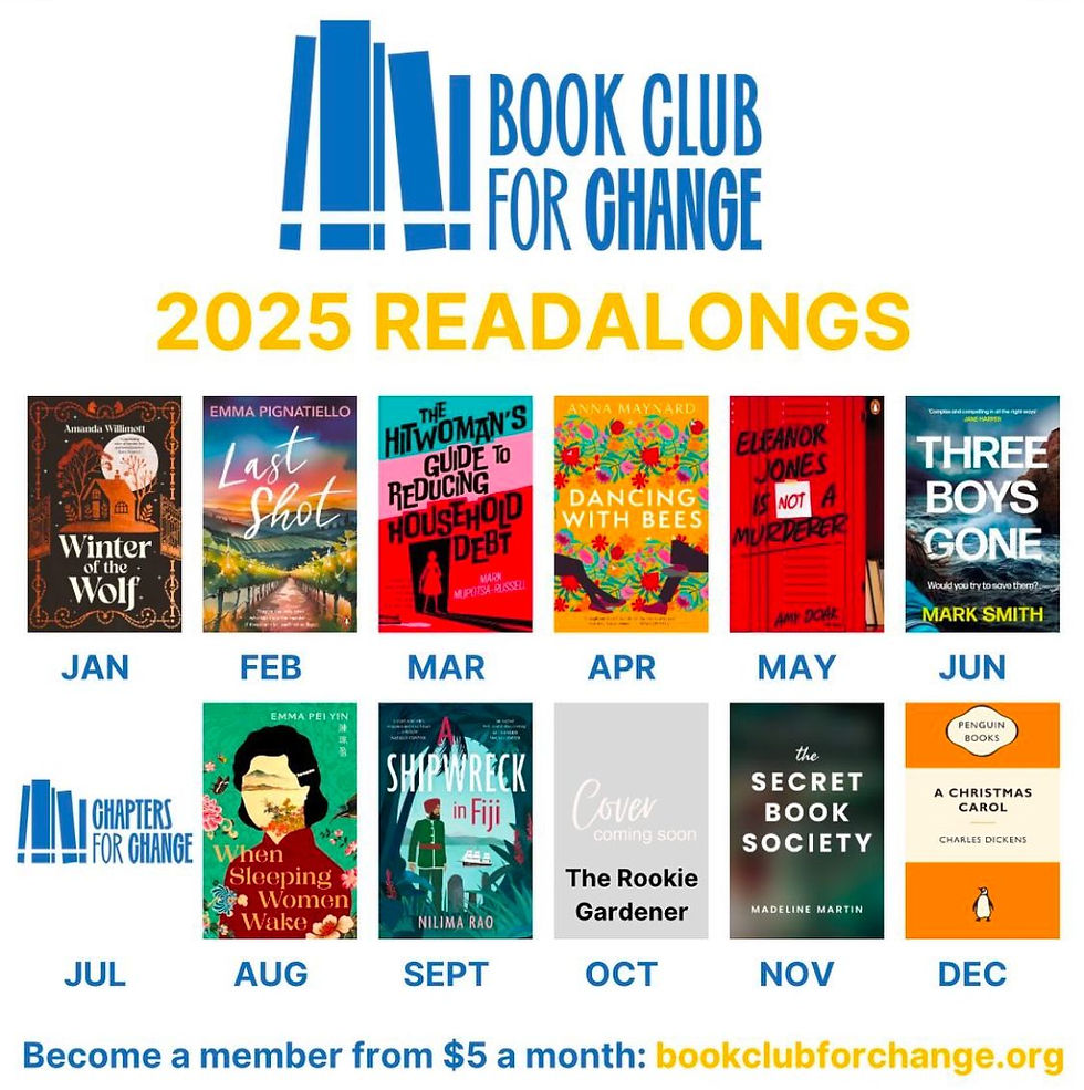 Chapters for Change 2025 READALONGS