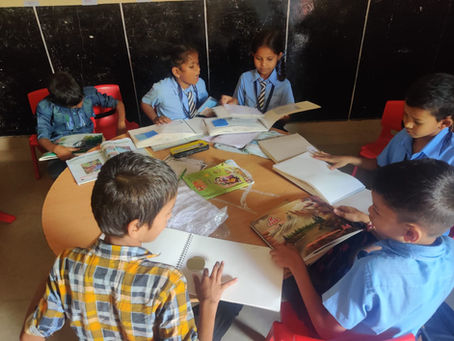 Primary school distribution drive