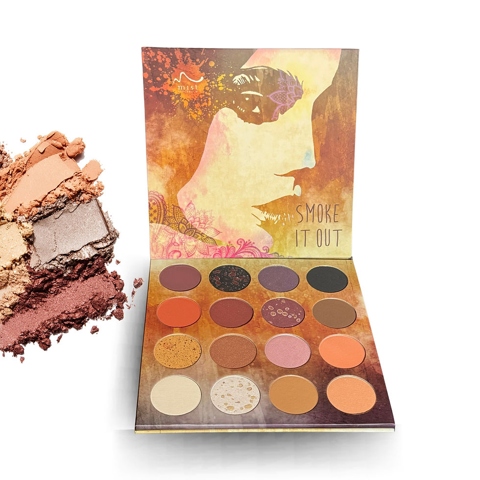 16 shades of eyeshadow colors in one palette is a must have for a versatile makeup need