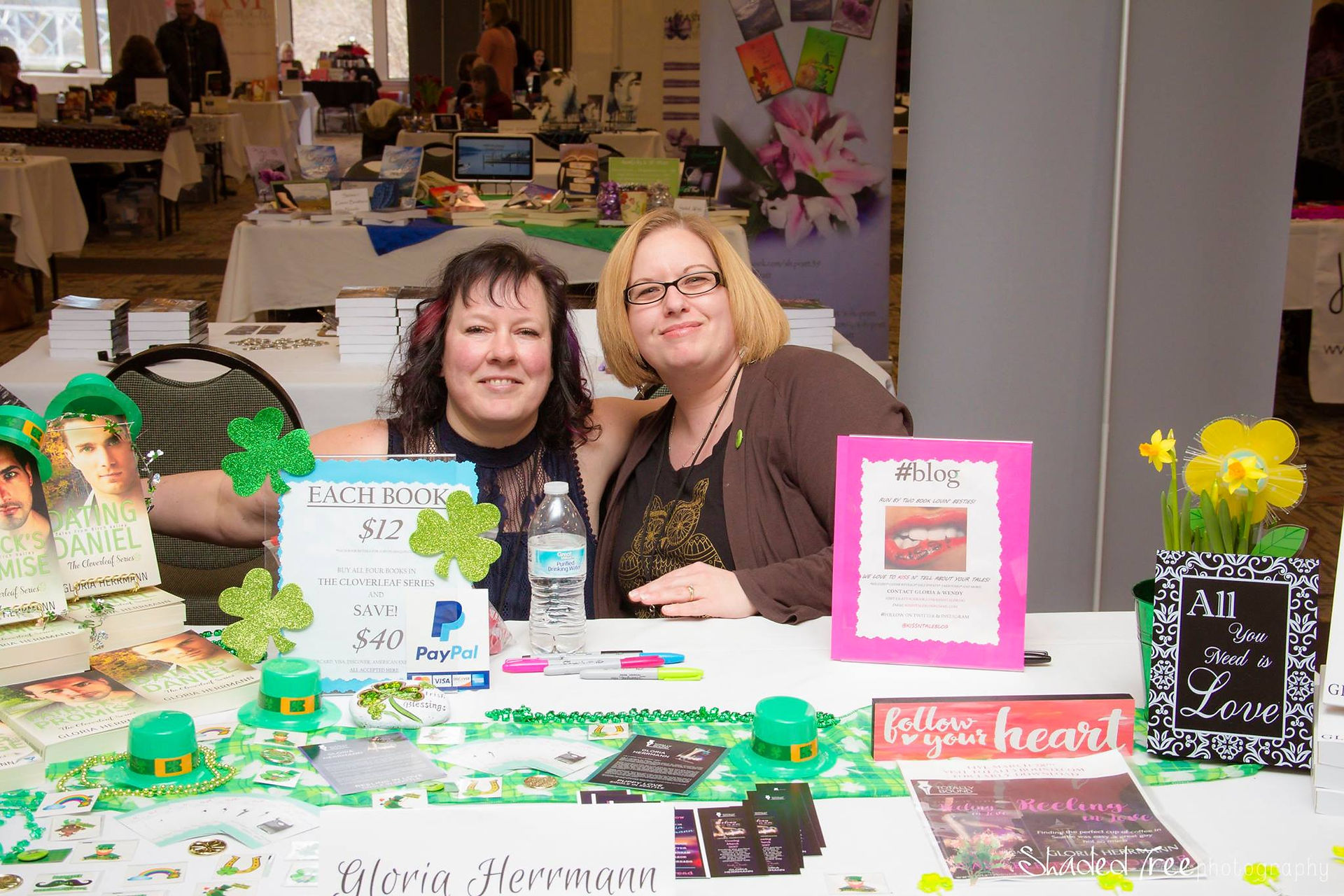 Lisa Ladew and Gloria Herrmann