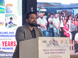Championing Uttarakhand’s Entrepreneurial Future at the National Conference on Skilling and Entrepreneurship