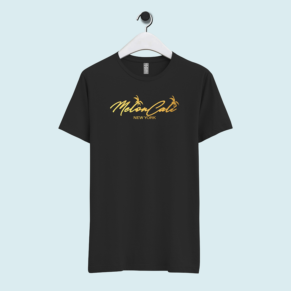 Meloncali Gold Script Tshirt