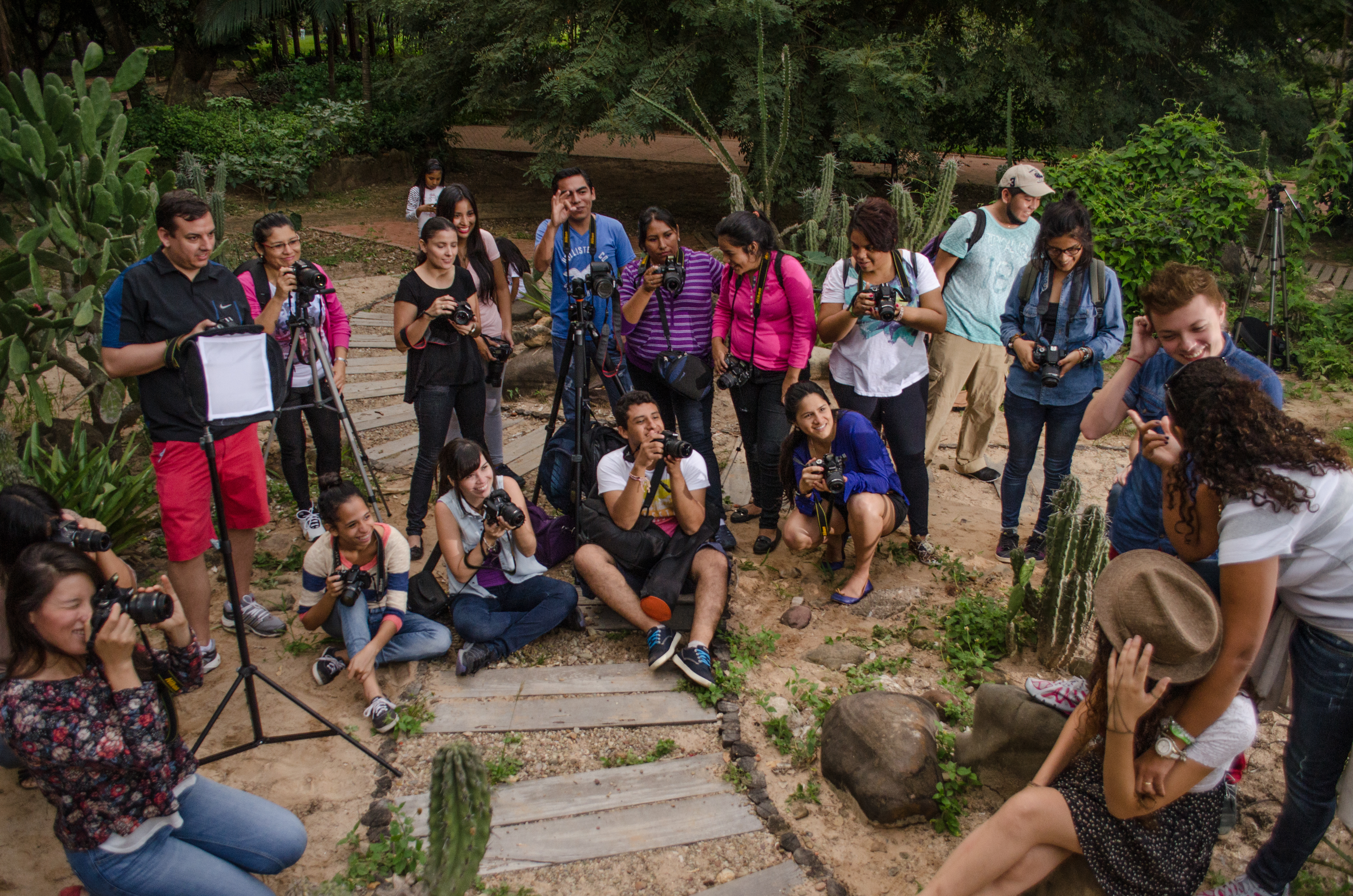 Práctica fotográfica Jardín Botánico