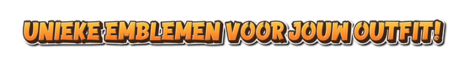 unieke emblemen voor jouw outfit