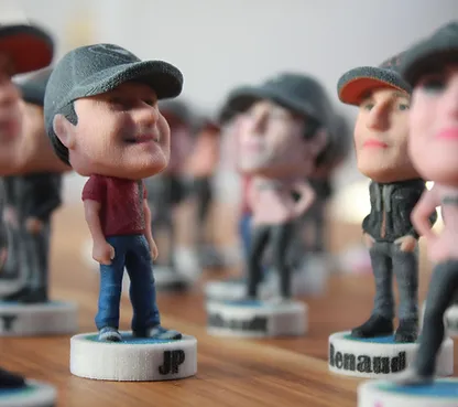 Minis figurines 3D - entreprise Evenzis à Angers