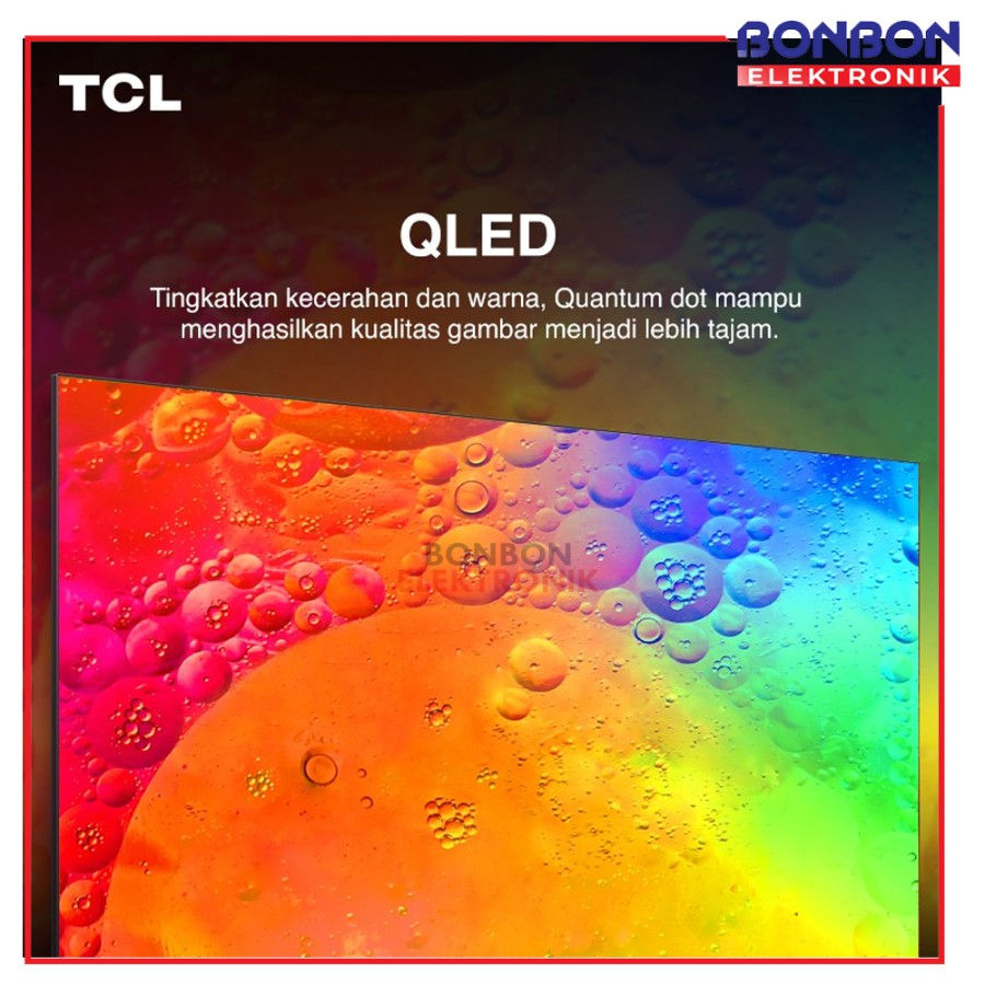 Thumbnail: TCL LED TV 75" 75C645 QLED 4K UHD Google C645 SMART TV HDR10+ DOLBY