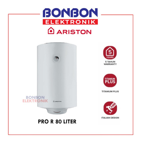 ARISTON Water Heater Pro R 80L PRO R 80 V 80 Liter 1200W Pemanas