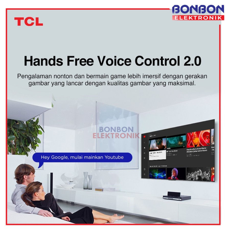 Thumbnail: TCL LED TV 85" 85C645 QLED 4K UHD Google C645 SMART TV HDR10+ DOLBY