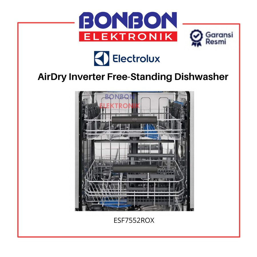 Thumbnail: Electrolux Dishwasher ESF7552ROX / Mesin Cuci Piring ESF 7552 ROX