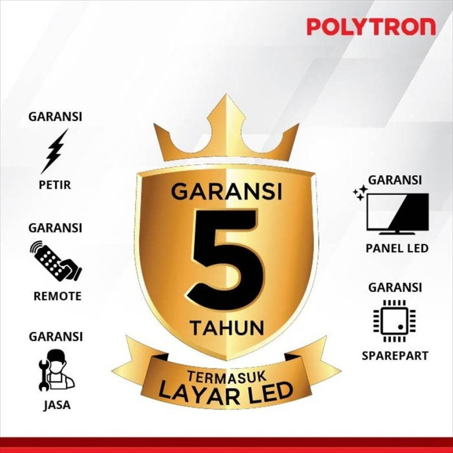 Thumbnail: Polytron LED Digital TV 32 Inch PLD 32V1853