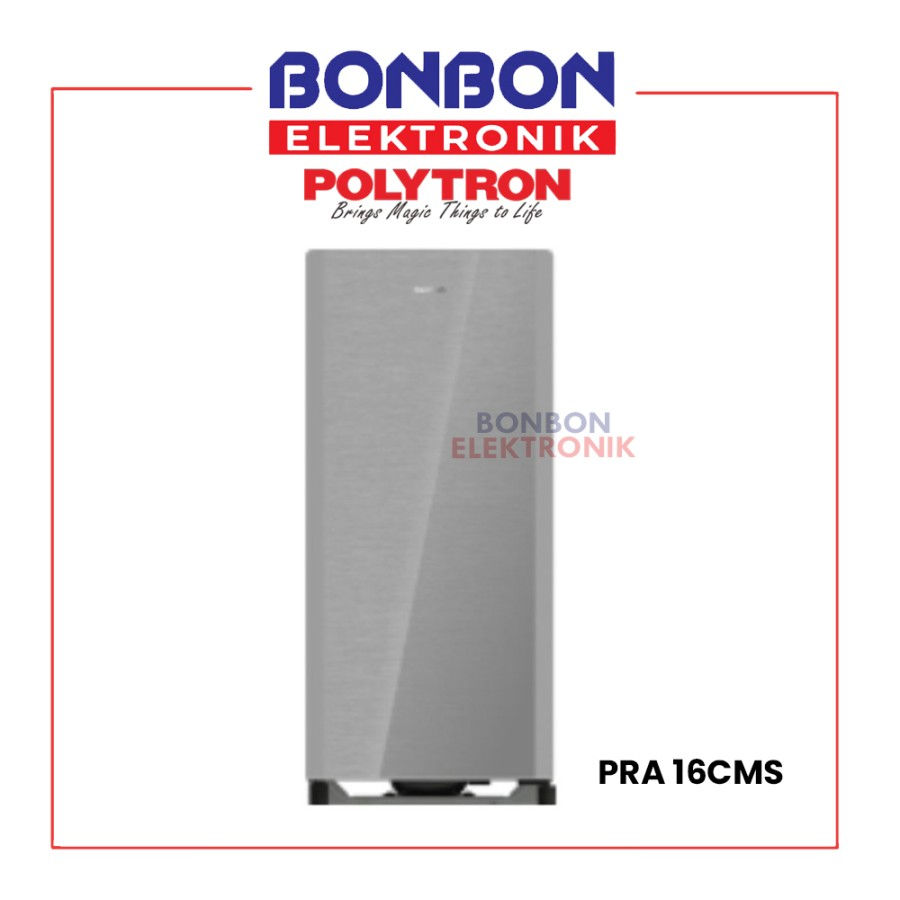 POLYTRON Kulkas 1 Pintu 160 Liter PRA-16CMS / PRA 16CMS 160L
