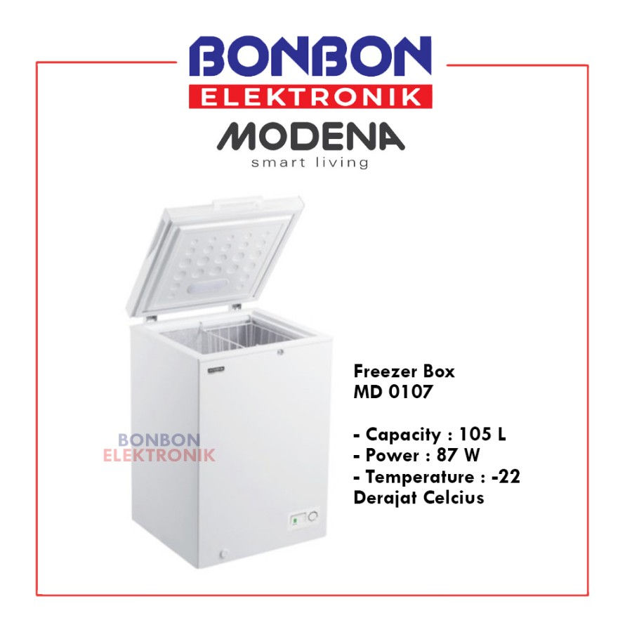Modena Chest Freezer 105 L MD 0107 / MD0107 Freezer Box