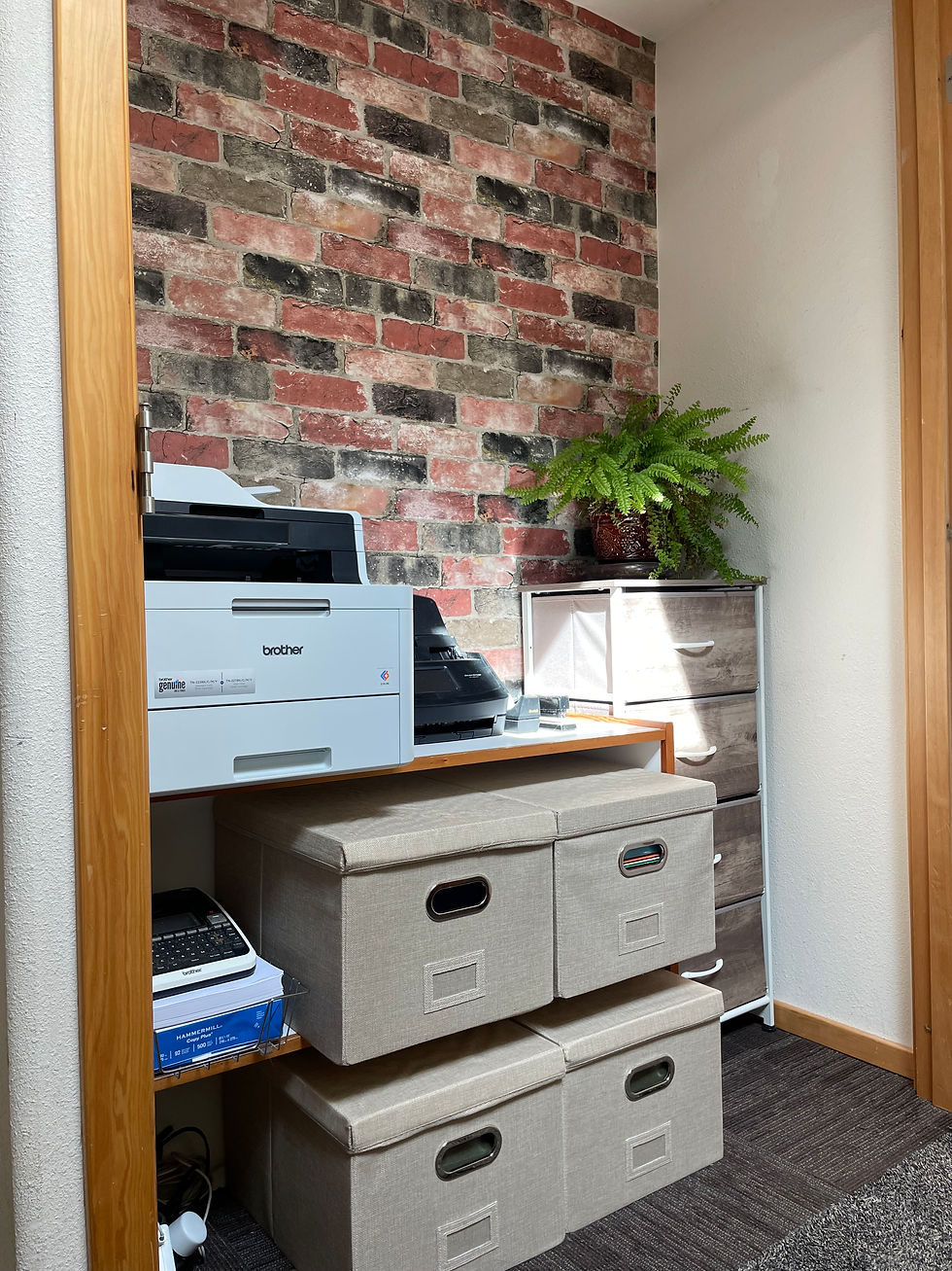 Transformed Cloffice, Simply Inspired Interiors, Bend Oregon