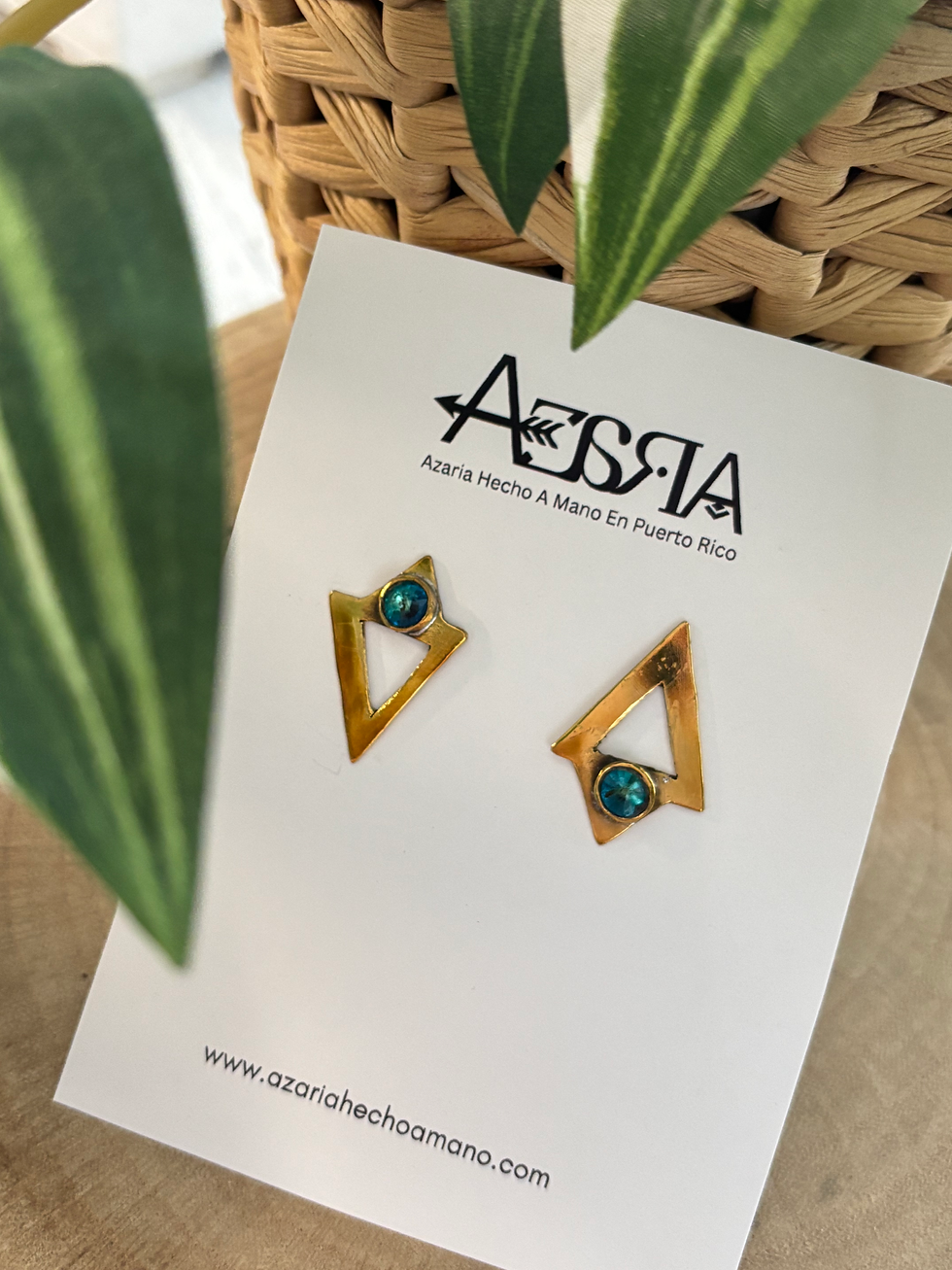 Swarovski Brass Unique Earrings 