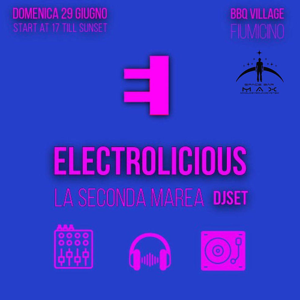 ELECTROLICIOUS - DJSET @SPACEBAR