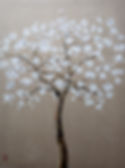 Albero su lino