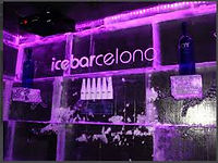 the ice bar in barcelona