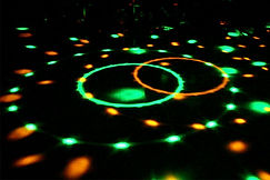 I use the 1byone crystal globe in my dj sets. they are perfect for alternative weddings in ireland