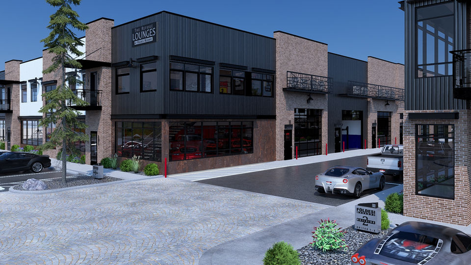 Rendering of Foldesi Reserve site