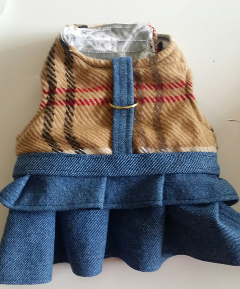 Burberry Inspired Harness Dress Tobyandpucci Pawsome