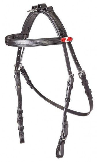 Thumbnail: Zilco Harness Bridle Open