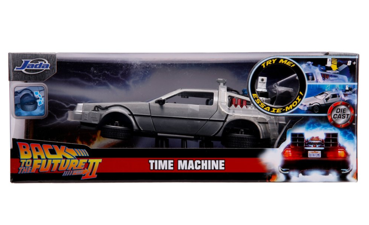 Delorean De Volta Para O Futuro 2 Carro Com Luz