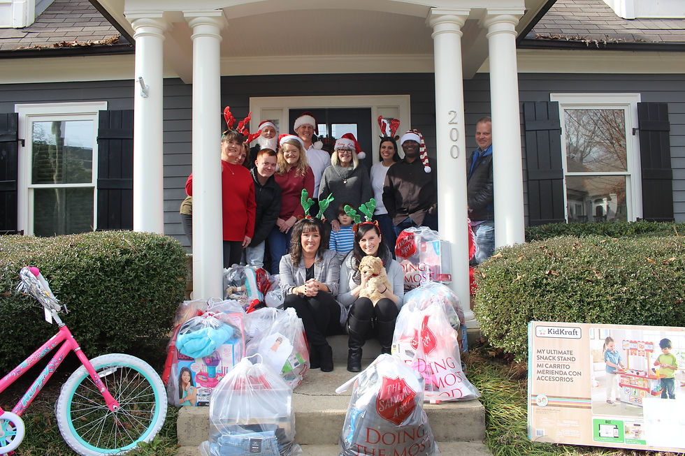 Peachtree Goes all in for Salvation Army Angel Tree!