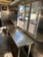 Food Truck Service Window Interior