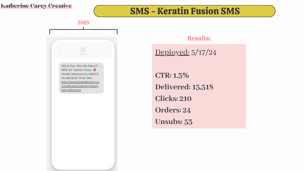 Keratin Fusion SMS