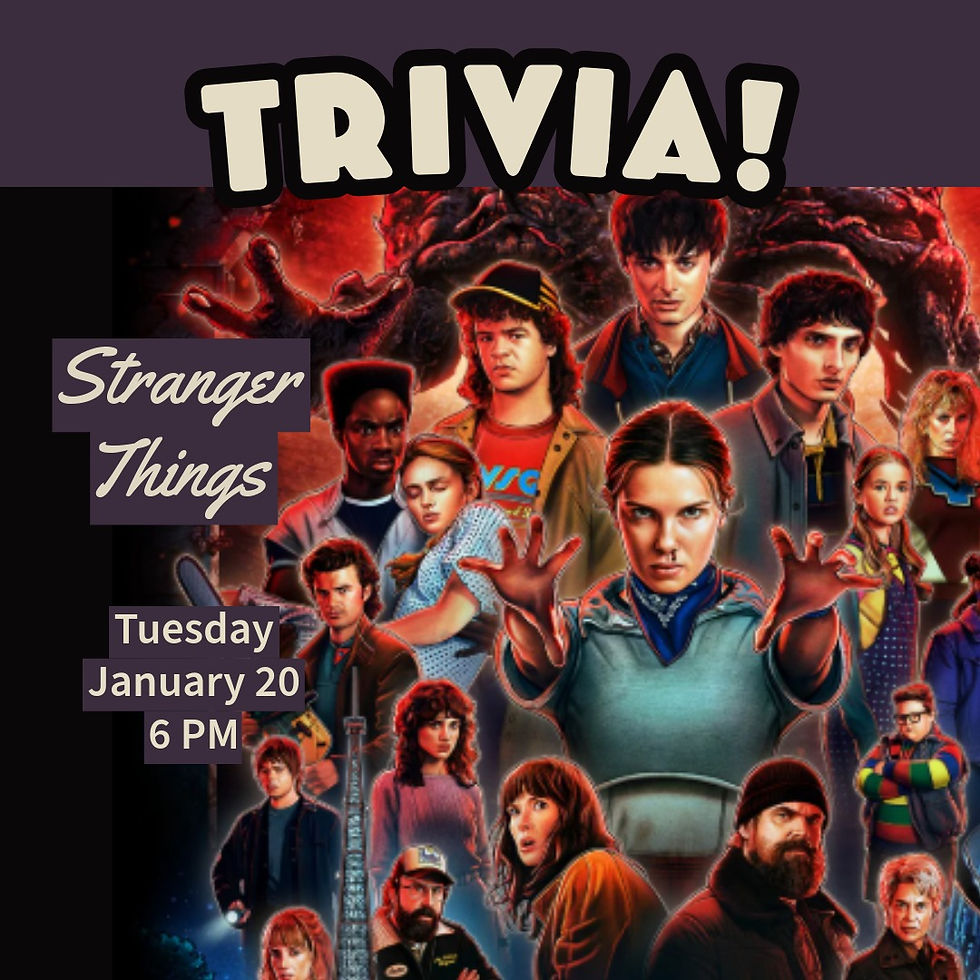 STRANGER THINGS TRIVIA