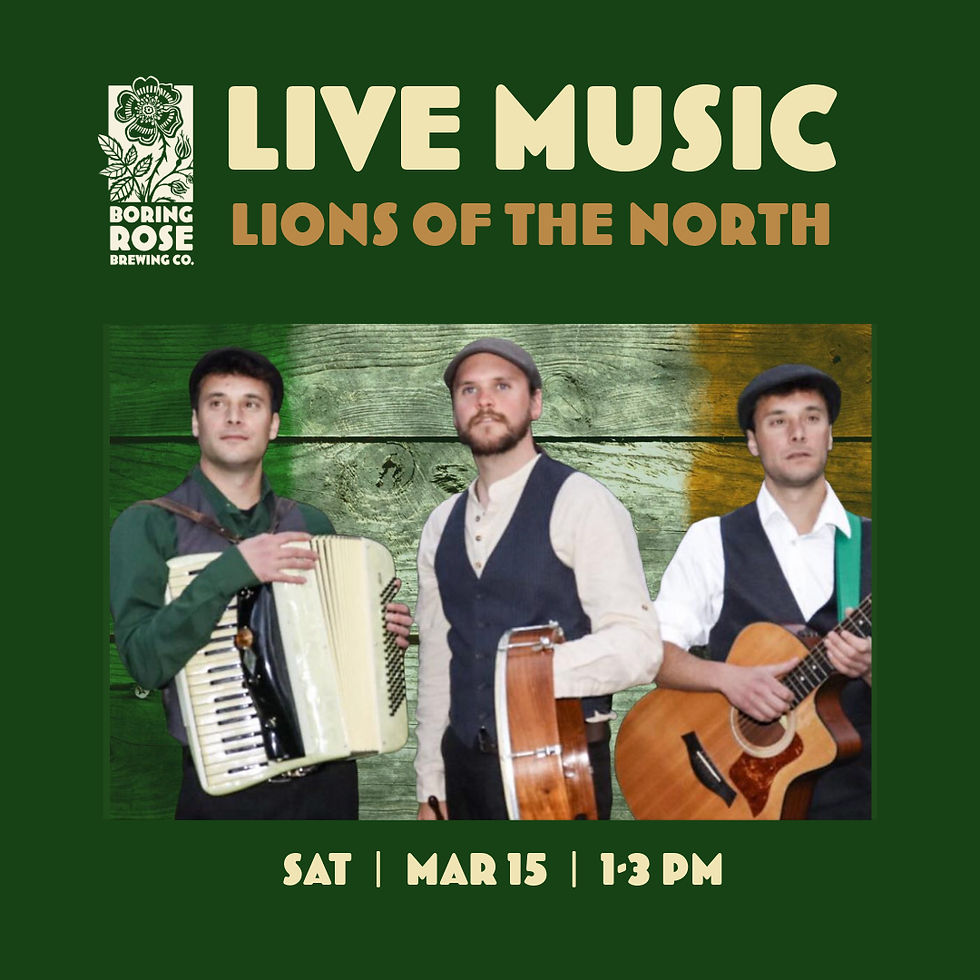 LIVE MUSIC: LIONS OF THE NORTH