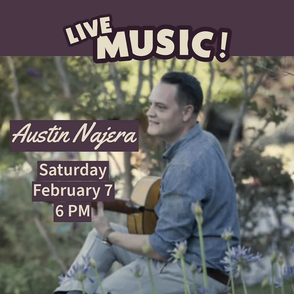 LIVE MUSIC: AUSTIN NAJERA