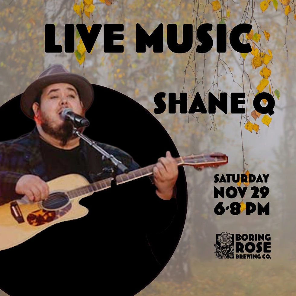 LIVE MUSIC: SHANE Q