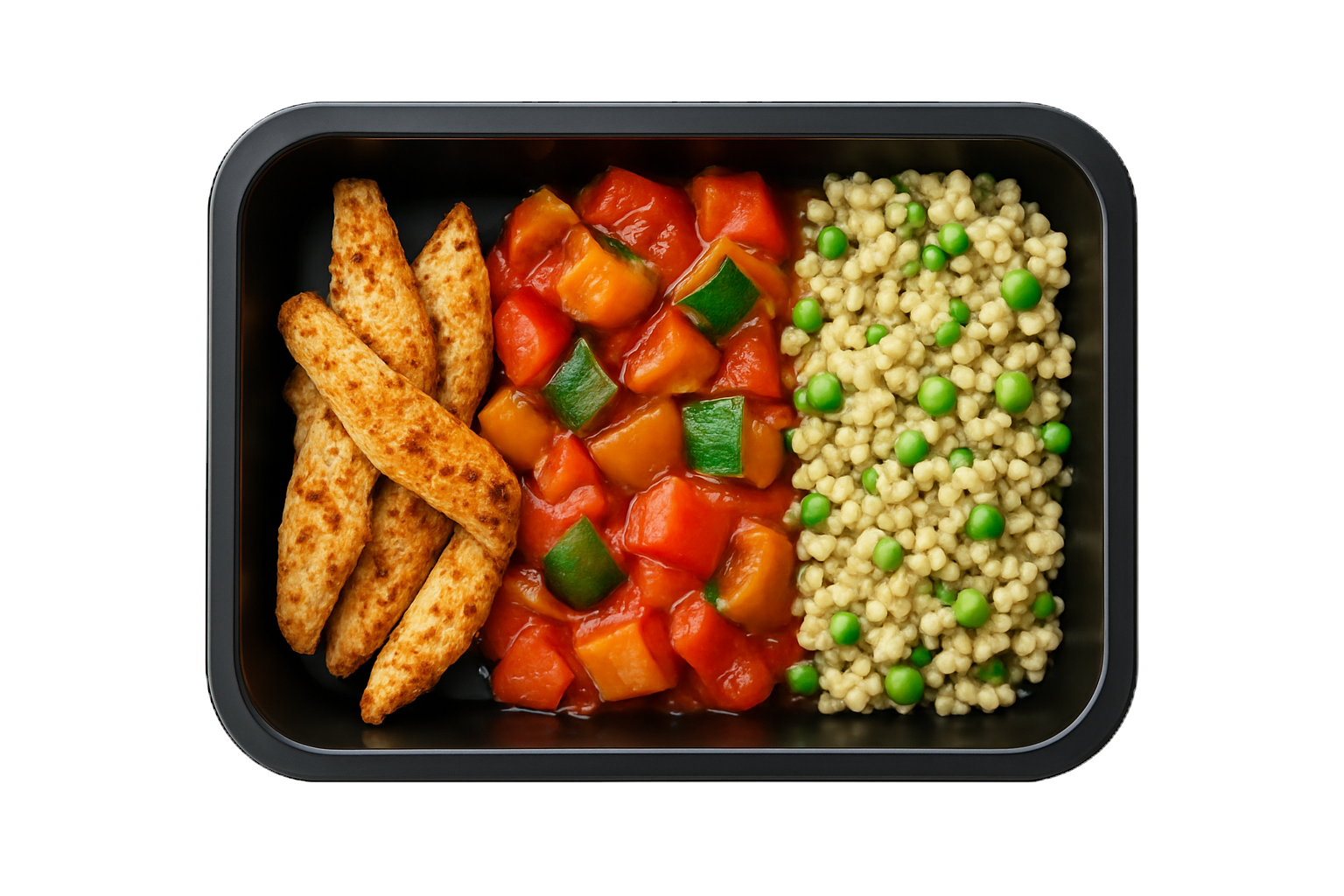 Kipfilet met Groenten en Parelcouscous