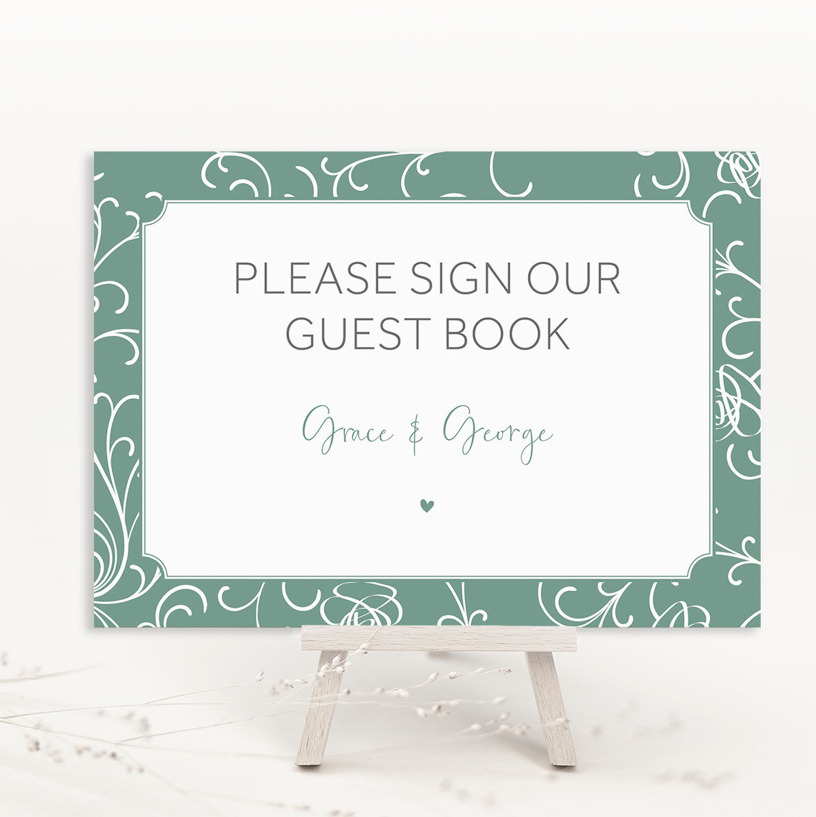 Sophia Guest Book Sign