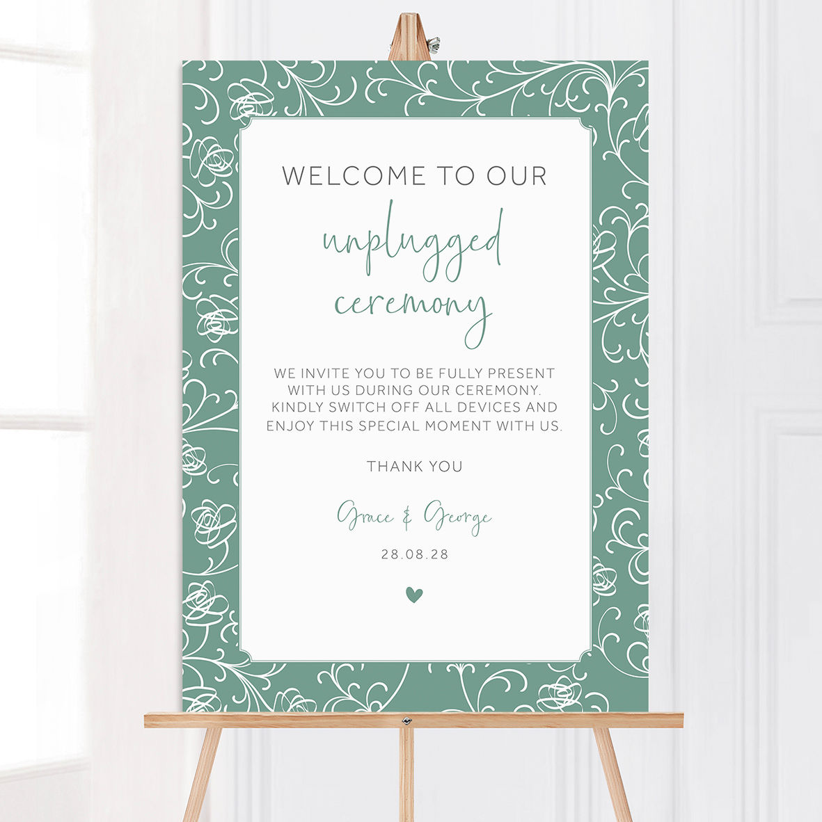 Sophia Unplugged Sign