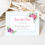 Thumbnail: Aubree Save the Date Postcard Design in shades of pink and blue