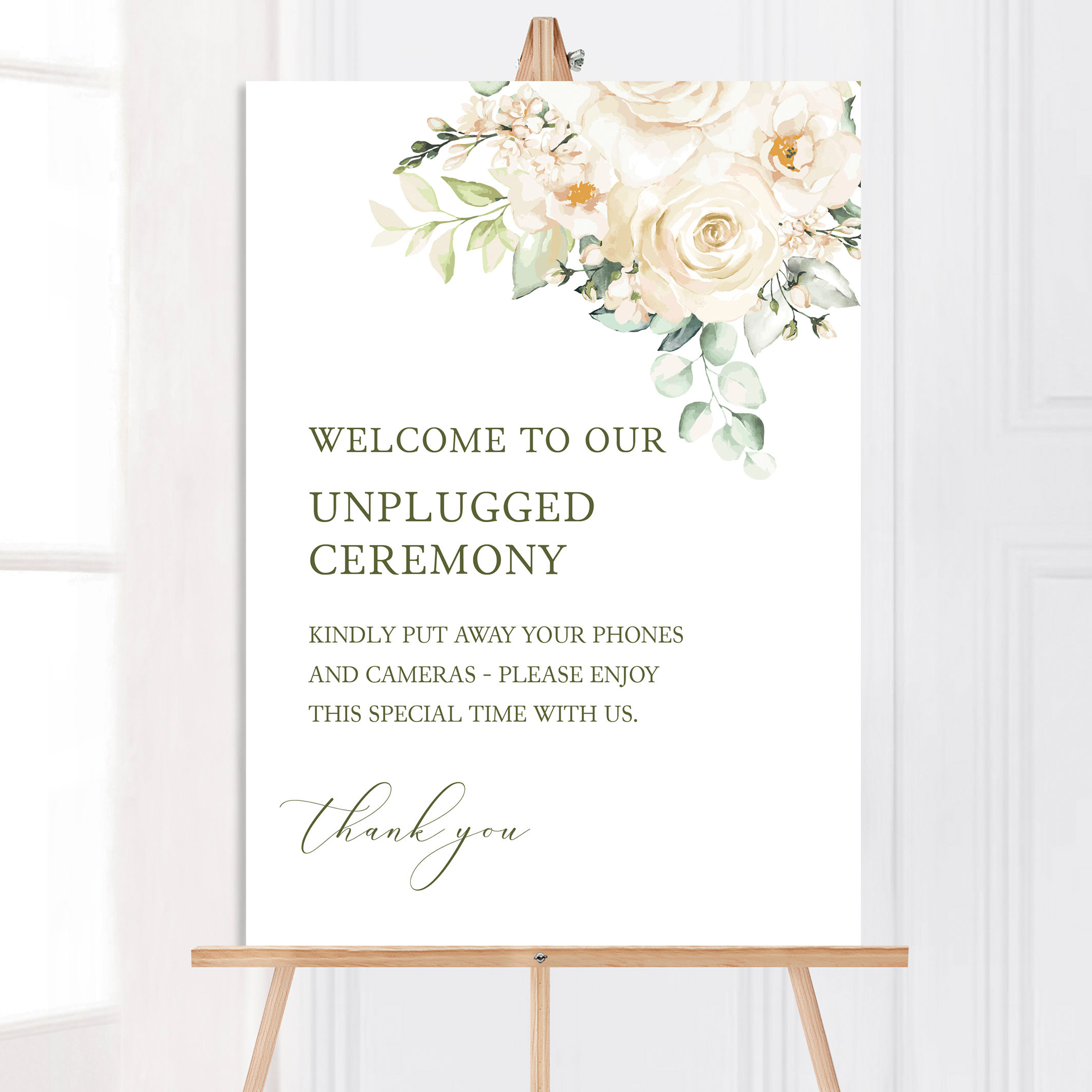 Chloe Unplugged Sign