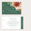 Thumbnail: Felicity Cheque Book Style Wedding Invitation