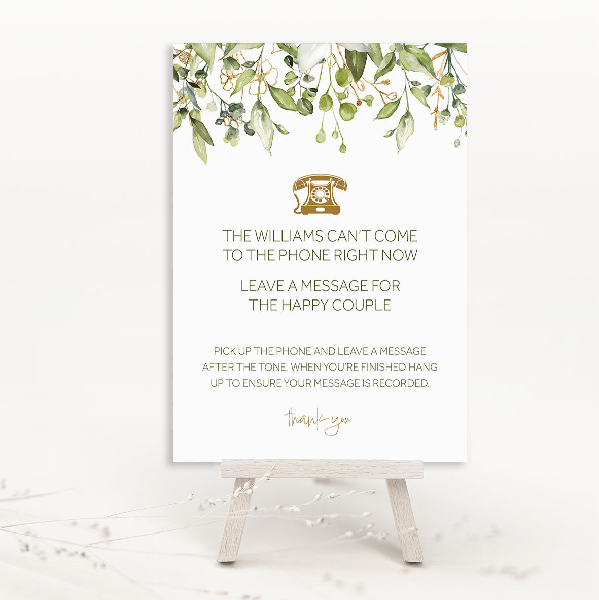 Elsie Guest Book Sign