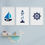 Thumbnail: Nautical Nursery Print Set