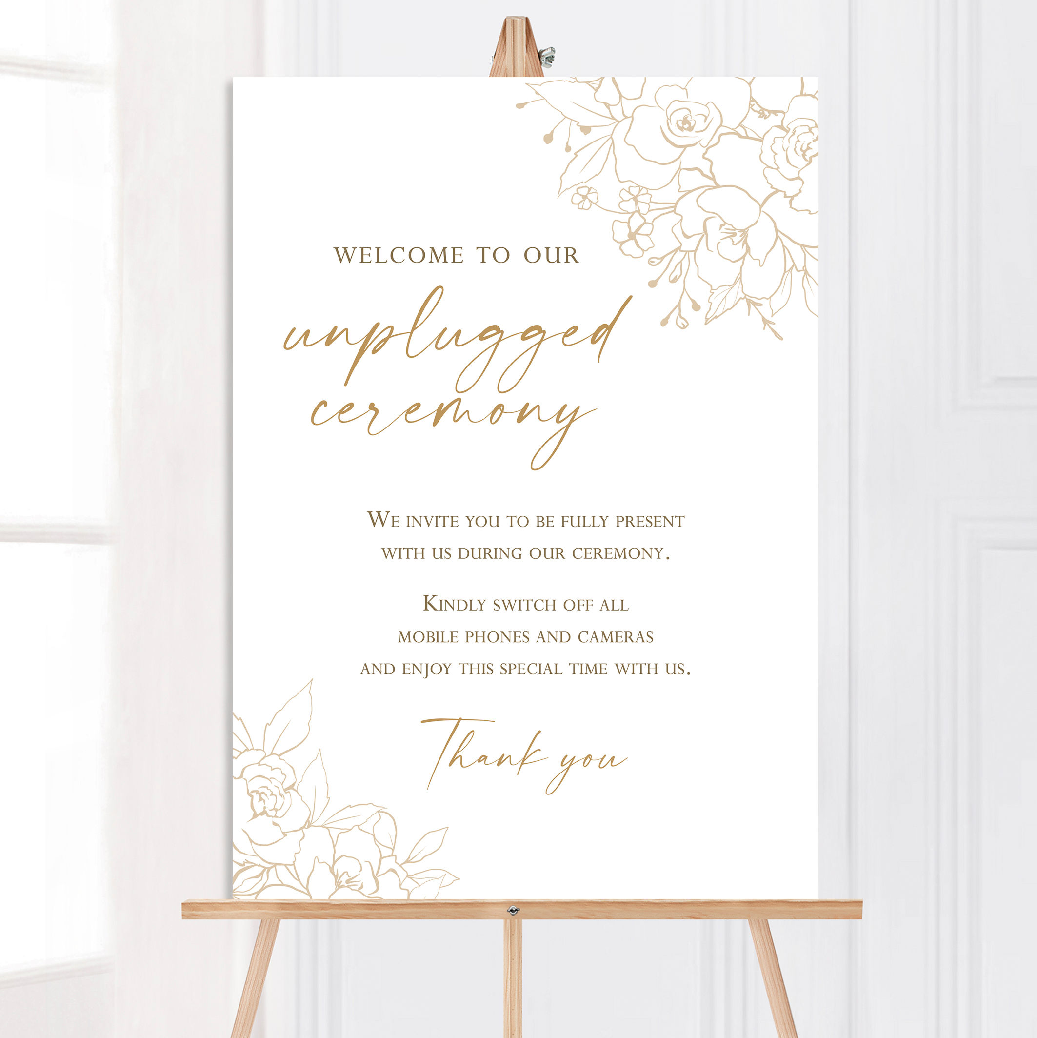 Ella Unplugged Sign