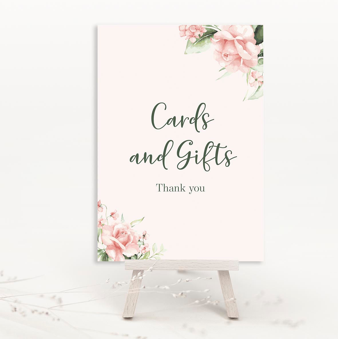 Willow Cards and Gifts Sign