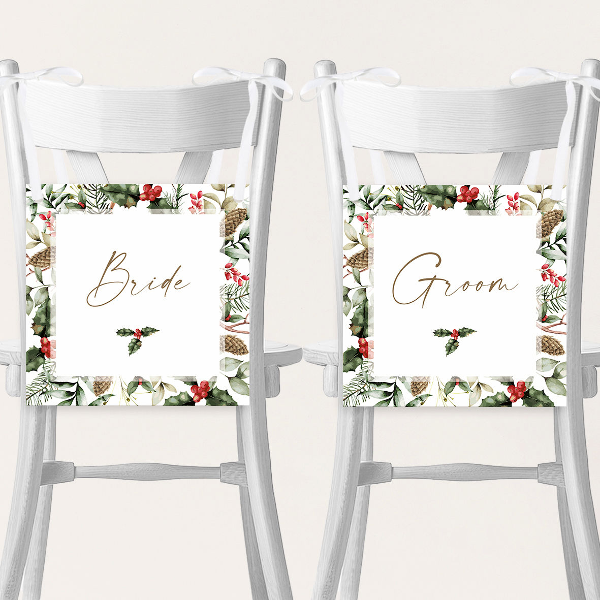 Holly Chair Signs