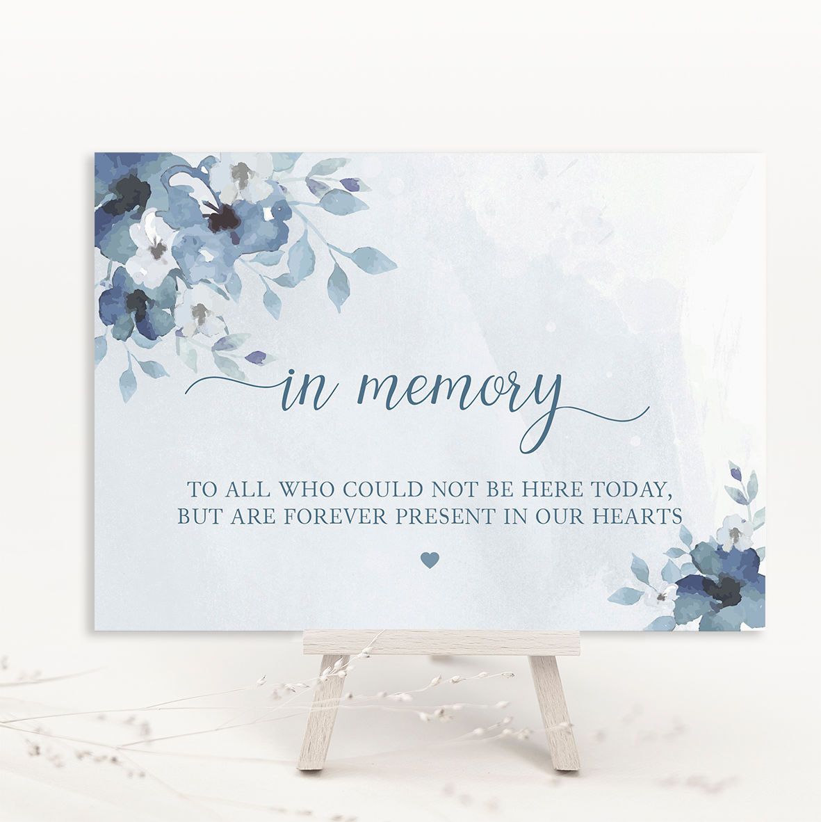 Laurel In Memory Sign